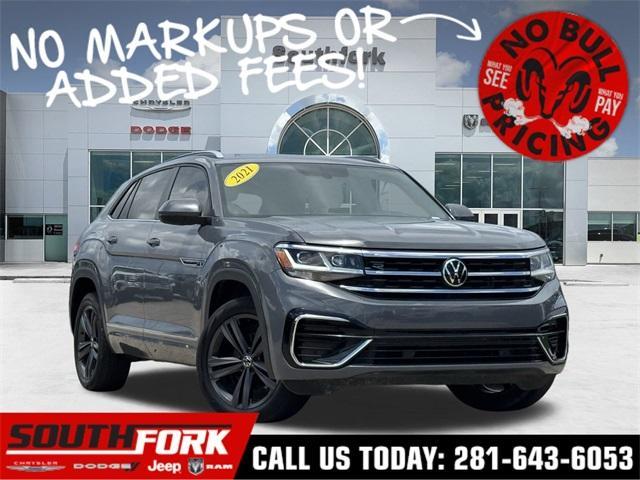 used 2021 Volkswagen Atlas Cross Sport car, priced at $23,599