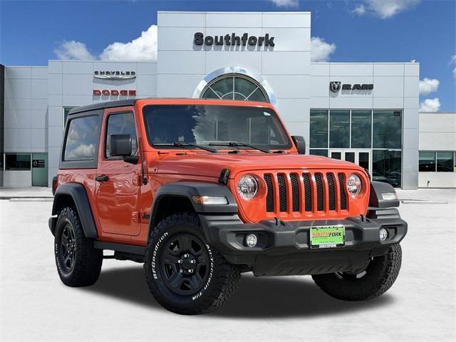 used 2023 Jeep Wrangler car, priced at $30,999