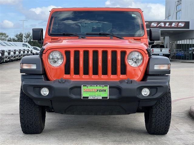 used 2023 Jeep Wrangler car, priced at $28,297