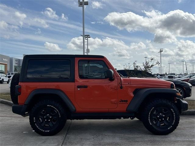 used 2023 Jeep Wrangler car, priced at $28,297