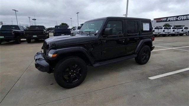 used 2021 Jeep Wrangler Unlimited car, priced at $37,932