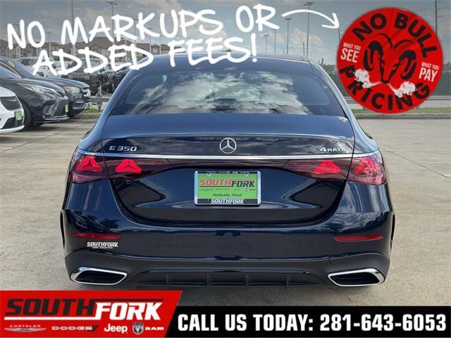 used 2024 Mercedes-Benz E-Class car, priced at $62,899