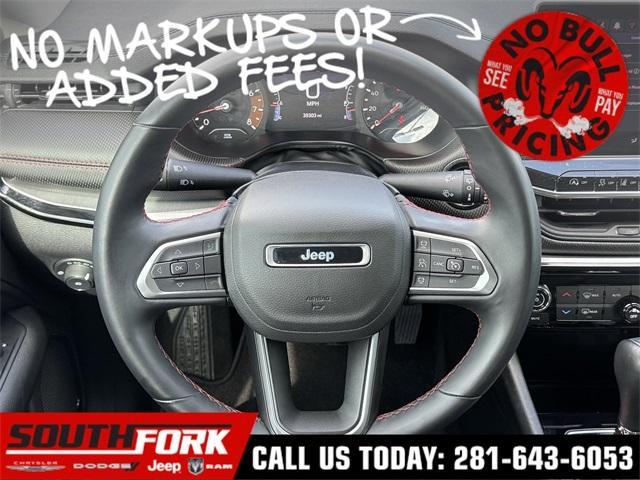 used 2022 Jeep Compass car, priced at $22,199