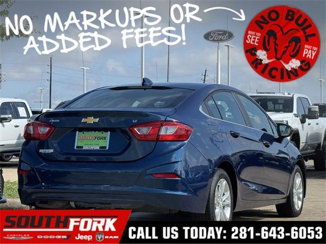 used 2019 Chevrolet Cruze car, priced at $11,497
