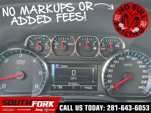 used 2018 Chevrolet Silverado 1500 car, priced at $25,399