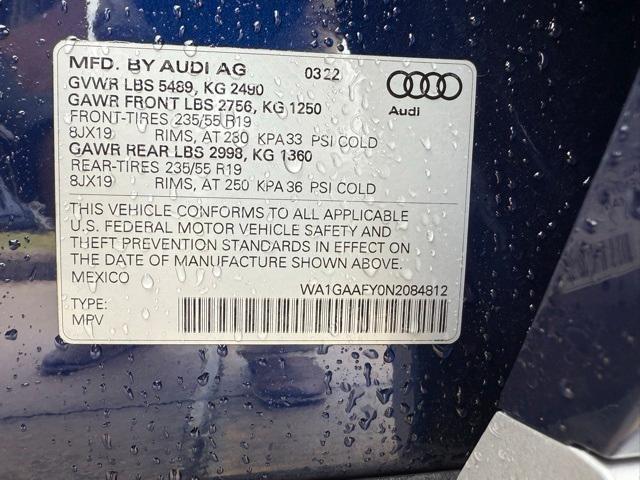used 2022 Audi Q5 car, priced at $28,599
