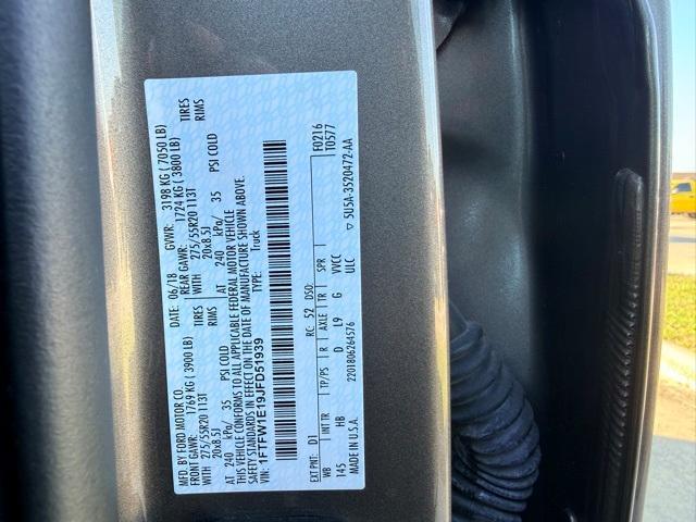 used 2018 Ford F-150 car, priced at $34,199