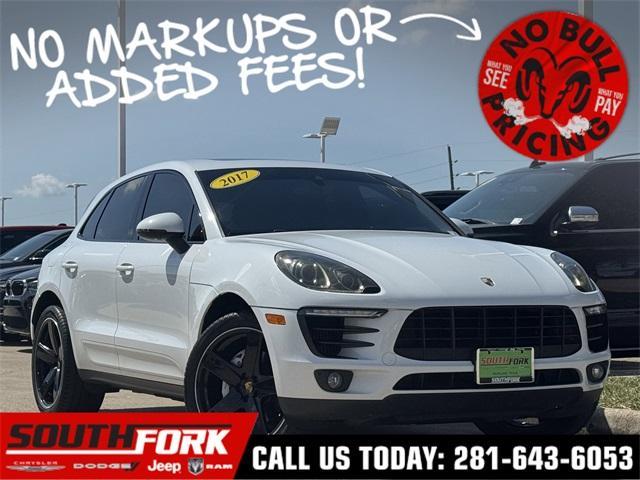 used 2017 Porsche Macan car, priced at $19,399