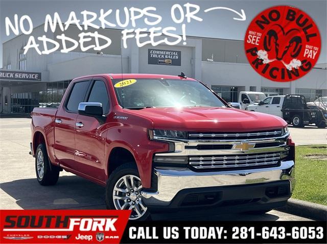 used 2021 Chevrolet Silverado 1500 car, priced at $35,999