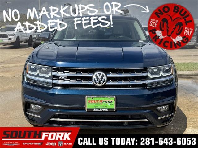 used 2018 Volkswagen Atlas car, priced at $16,899