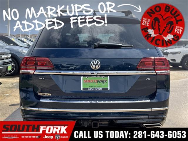 used 2018 Volkswagen Atlas car, priced at $16,899