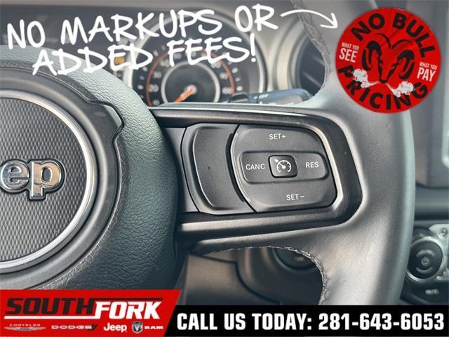 used 2018 Jeep Wrangler Unlimited car, priced at $24,499