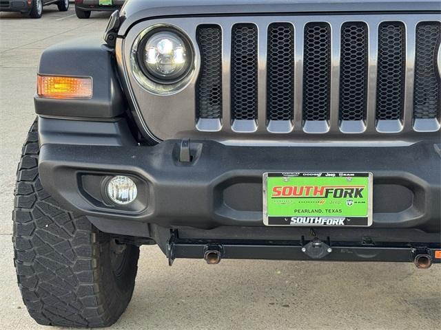 used 2018 Jeep Wrangler car, priced at $23,597