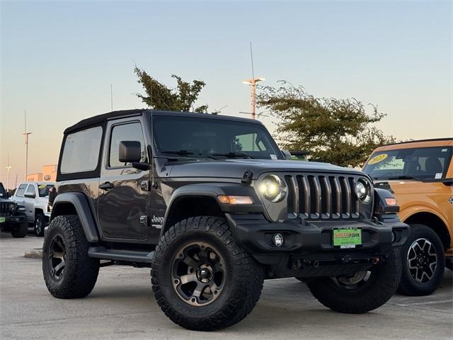 used 2018 Jeep Wrangler car, priced at $23,597