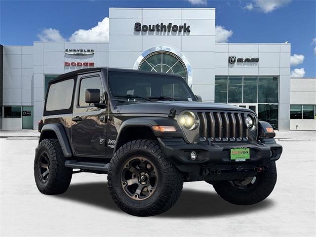 used 2018 Jeep Wrangler car, priced at $23,597
