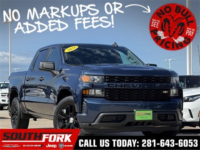 used 2021 Chevrolet Silverado 1500 car, priced at $25,599