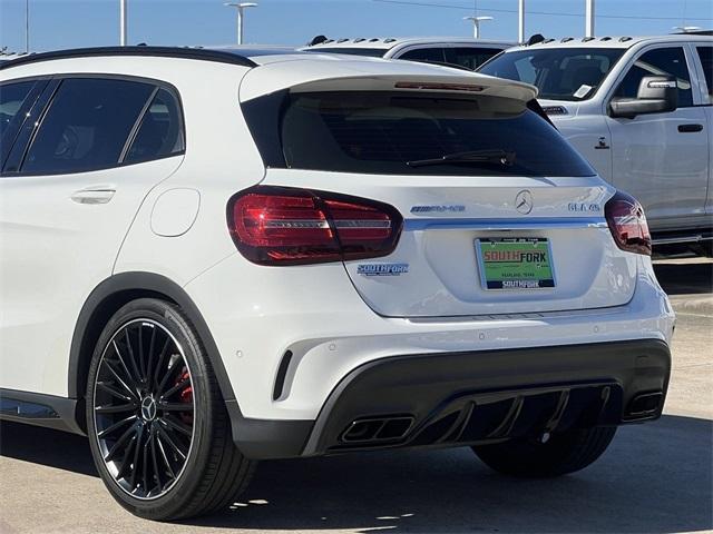 used 2019 Mercedes-Benz AMG GLA 45 car, priced at $31,997