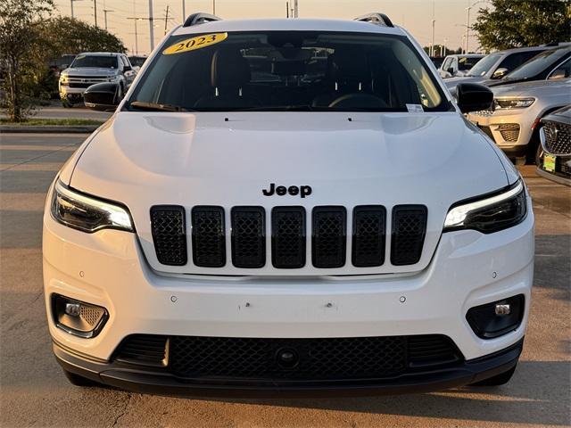 used 2023 Jeep Cherokee car, priced at $21,497