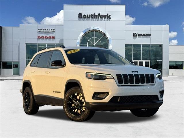 used 2023 Jeep Cherokee car, priced at $21,597