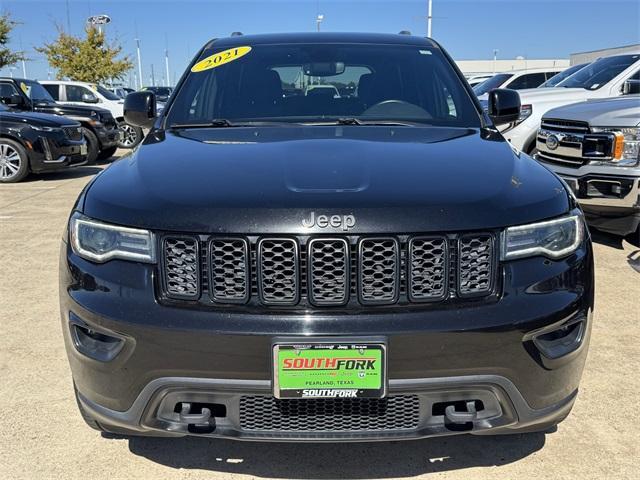 used 2021 Jeep Grand Cherokee car, priced at $18,496