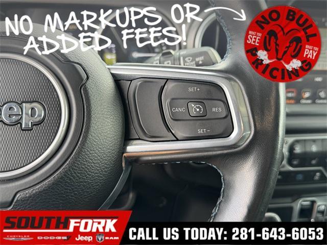 used 2023 Jeep Wrangler 4xe car, priced at $29,897