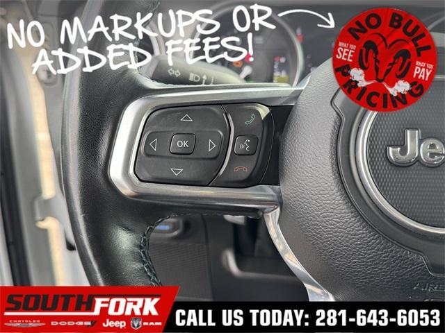 used 2023 Jeep Wrangler 4xe car, priced at $29,897