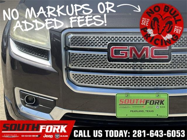 used 2016 GMC Acadia car, priced at $16,999
