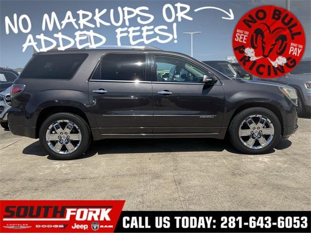 used 2016 GMC Acadia car, priced at $16,999