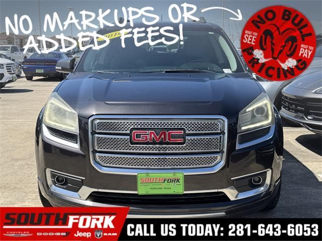 used 2016 GMC Acadia car, priced at $16,999