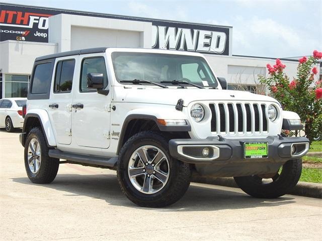 used 2020 Jeep Wrangler Unlimited car, priced at $29,885