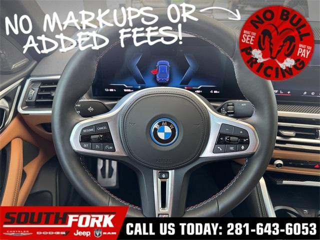 used 2024 BMW i4 Gran Coupe car, priced at $52,597