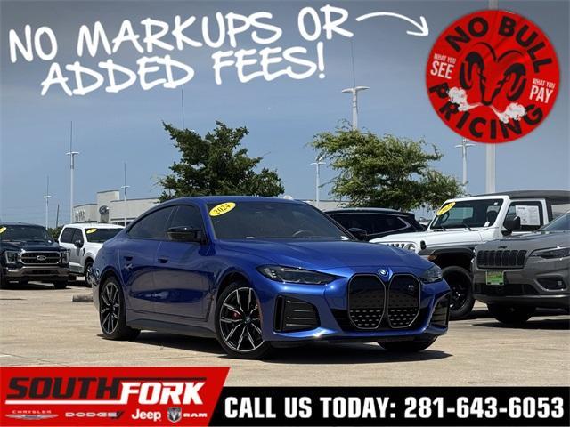 used 2024 BMW i4 Gran Coupe car, priced at $52,597