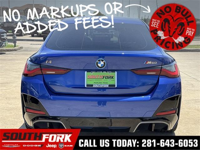used 2024 BMW i4 Gran Coupe car, priced at $52,597