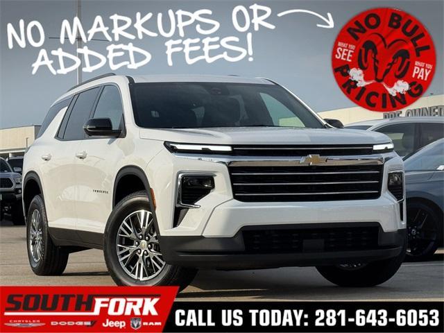used 2024 Chevrolet Traverse car, priced at $44,799