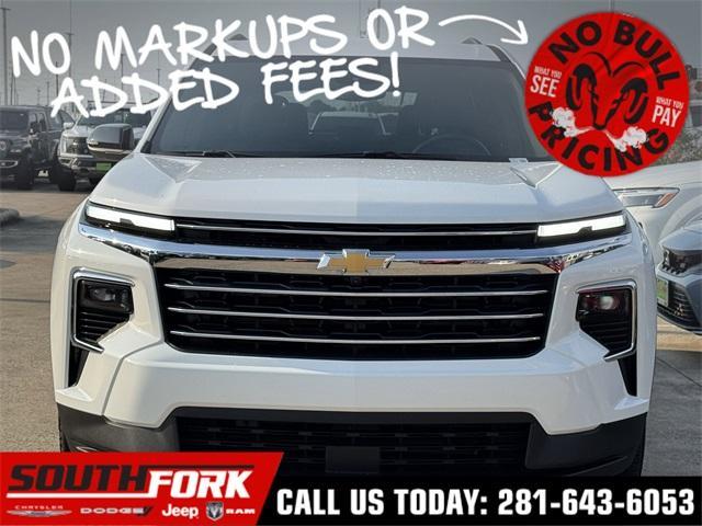 used 2024 Chevrolet Traverse car, priced at $44,799