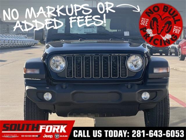 new 2025 Jeep Wrangler car, priced at $38,459