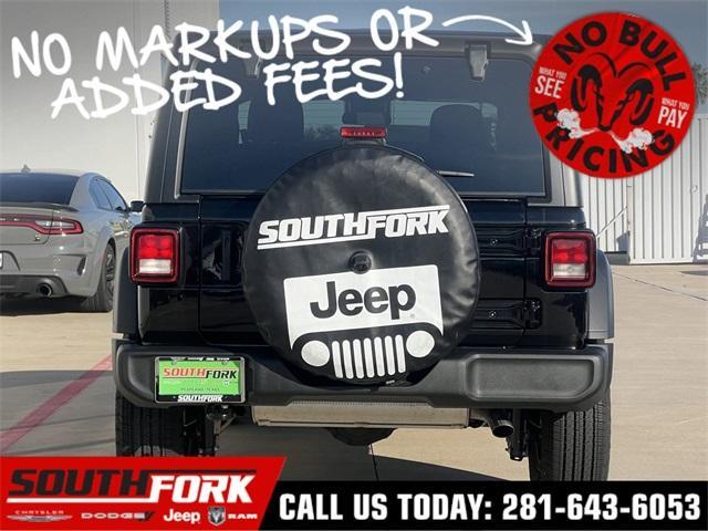 new 2025 Jeep Wrangler car, priced at $38,459