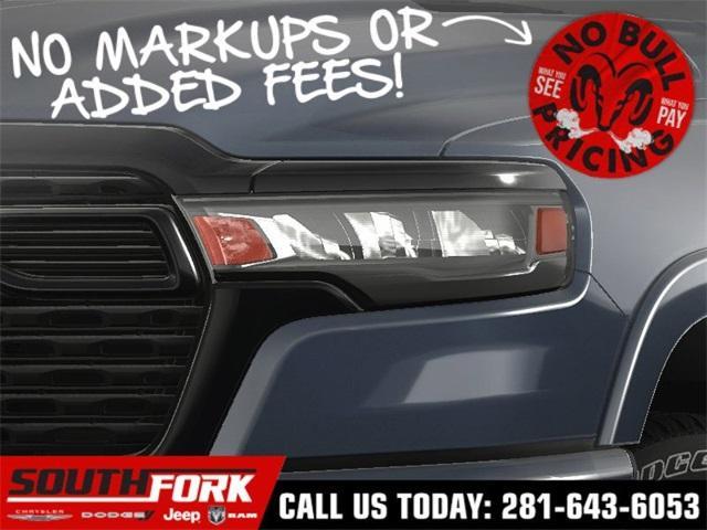 new 2025 Ram 1500 car, priced at $49,998