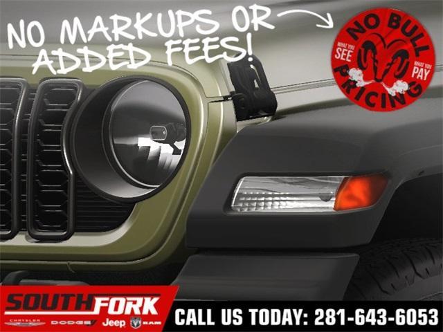 new 2025 Jeep Wrangler car, priced at $33,362