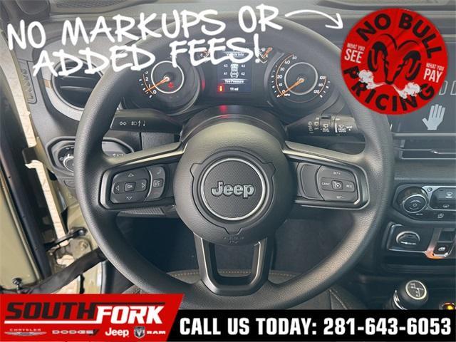 new 2025 Jeep Wrangler car, priced at $36,670
