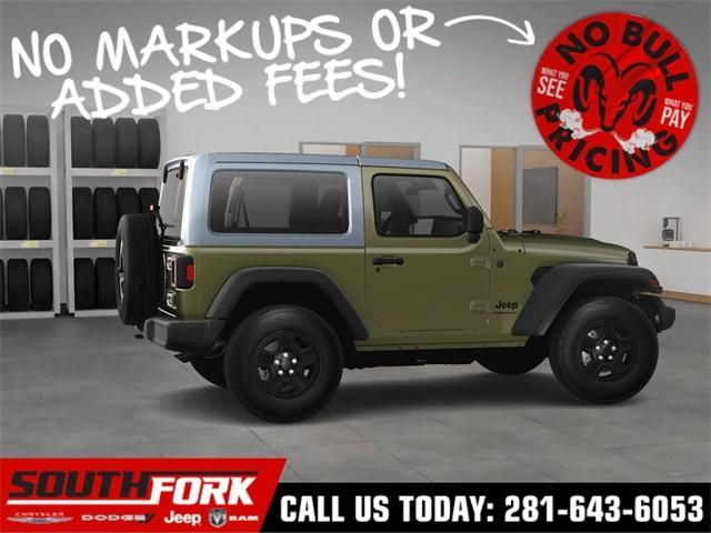 new 2025 Jeep Wrangler car, priced at $33,362