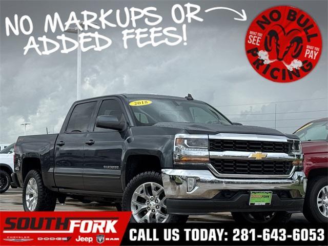 used 2018 Chevrolet Silverado 1500 car, priced at $22,299