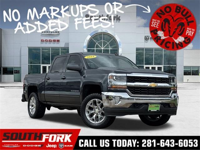 used 2018 Chevrolet Silverado 1500 car, priced at $22,299