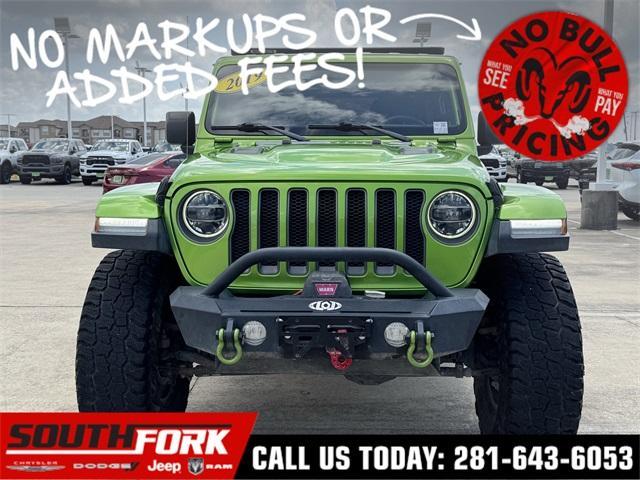 used 2019 Jeep Wrangler Unlimited car, priced at $32,799