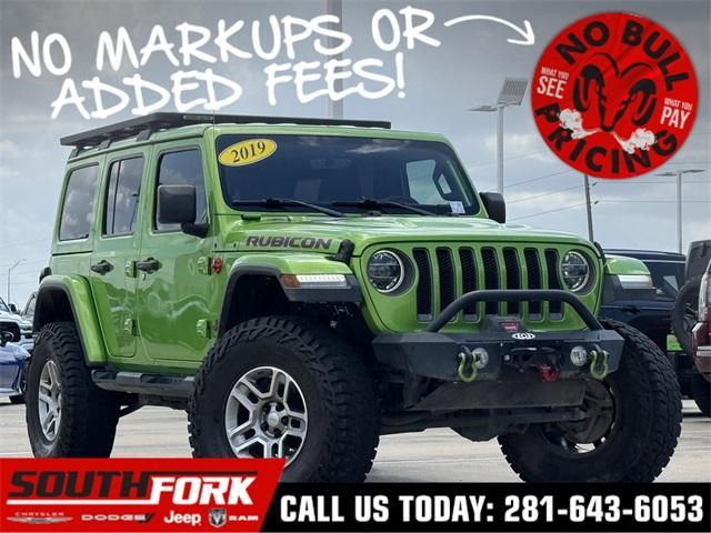 used 2019 Jeep Wrangler Unlimited car, priced at $32,799