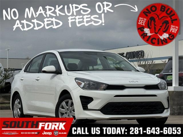 used 2023 Kia Rio car, priced at $16,699
