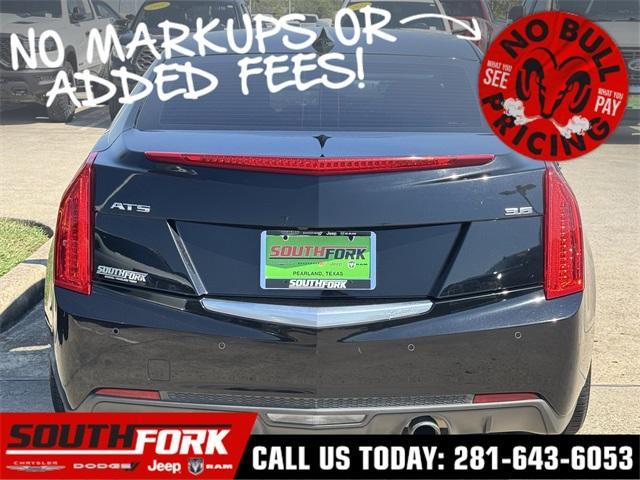 used 2016 Cadillac ATS car, priced at $18,999
