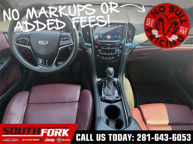 used 2016 Cadillac ATS car, priced at $18,999