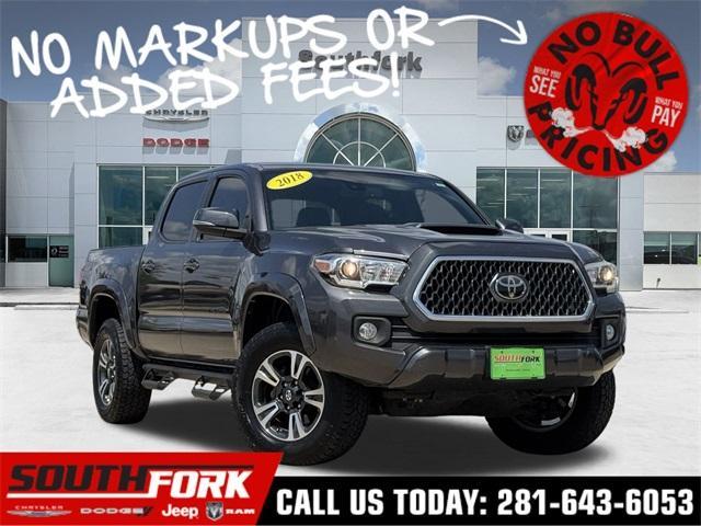 used 2018 Toyota Tacoma car, priced at $27,799