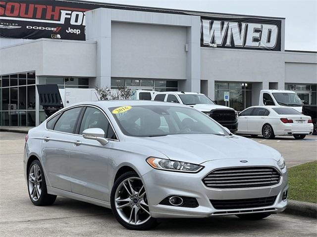 used 2016 Ford Fusion car, priced at $13,499